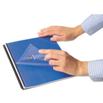 ProClick Pre-Punched Cover, Clear, 11.75 x 8.5, Punched, 25/Pack