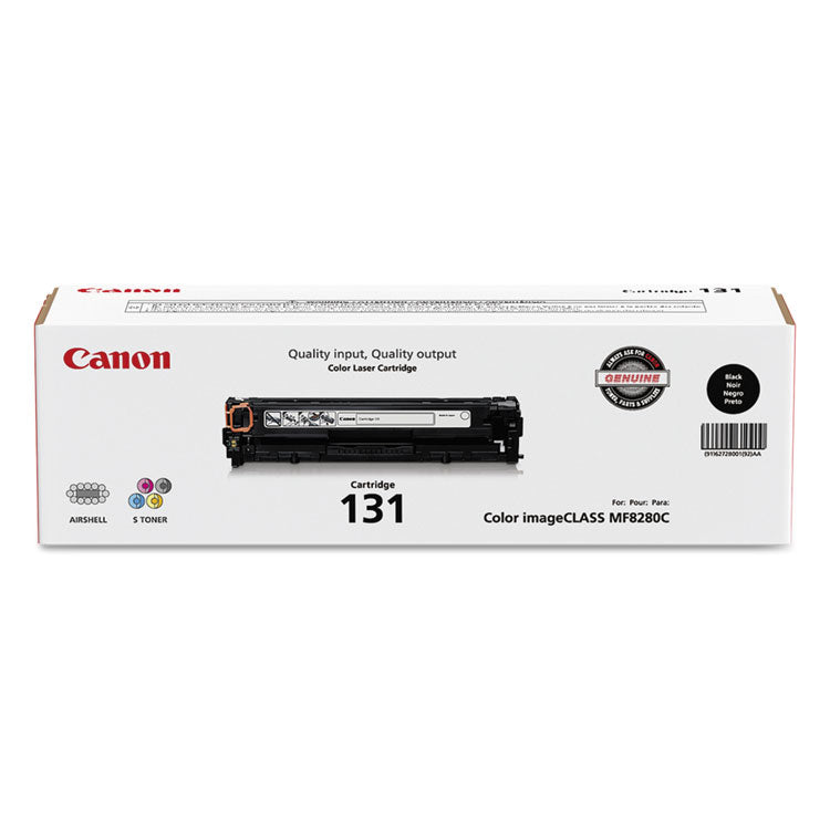 6272b001 (crg-131) Toner, 1,400 Page-Yield, Black