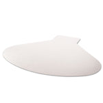 Supermat Frequent Use Chair Mat, Medium Pile Carpet, 60 X 66, Workstation, Clear