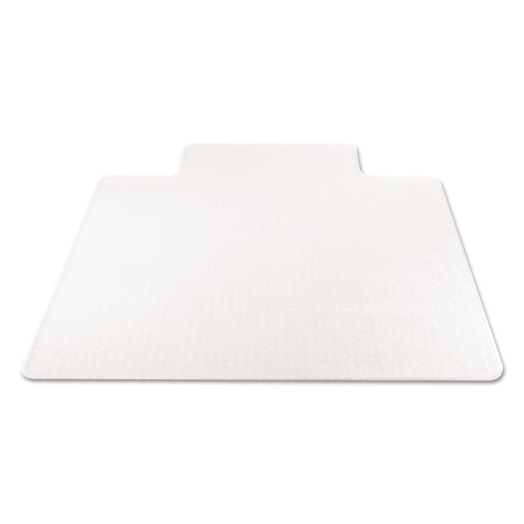Supermat Frequent Use Chair Mat, Med Pile Carpet, Flat, 36 X 48, Lipped, Clear