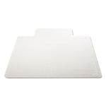 Duramat Moderate Use Chair Mat For Low Pile Carpet, 45 X 53, Wide Lipped, Clear