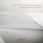 All Day Use Chair Mat - All Carpet Types, 36 X 48, Rectangular, Clear