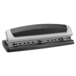 10-Sheet Precision Pro Desktop Two- To Three-Hole Punch, 9/32" Holes