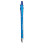 FlexGrip Ultra Recycled Ballpoint Pen, Retractable, Medium 1 mm, Blue Ink, Blue Barrel, Dozen