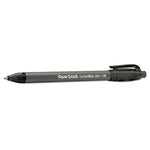 Comfortmate Ultra Ballpoint Pen, Retractable, Medium 1 Mm, Black Ink, Black Barrel, Dozen
