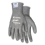 Ninja Force Gloves, EN388: 4542, Large, Gray, Pair