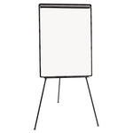 Dry Erase Board with Tripod Easel, 29" x 41", White Surface