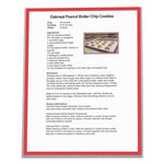 No-Hole Polypropylene Sheet Protectors, Heavy-Duty, Unpunched, Top Load 8.5 x 11 Insert, Clear Front, 25/Box