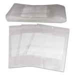 Write-On Poly Bags, 2 Mil, 6" X 9", Clear, 1,000/carton