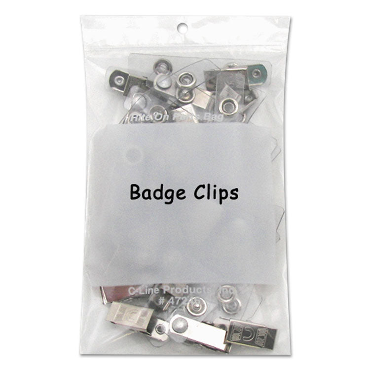 Write-On Poly Bags, 2 Mil, 4" X 6", Clear, 1,000/carton