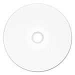 Dvd+r Recordable Disc, 4.7 Gb, 16x, Spindle, Hub Printable, White, 50/pack