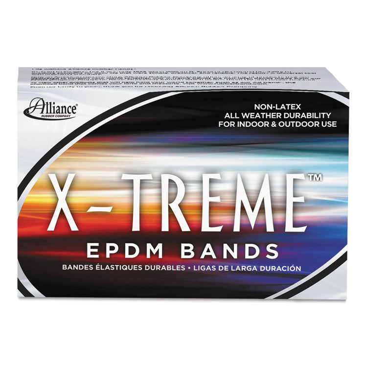 X-Treme Rubber Bands, Size 117b, 0.08" Gauge, Lime Green, 1 Lb Box, 200/box