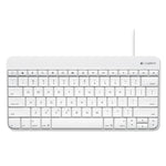 Wired Keyboard for iPad, Apple Lightning, White