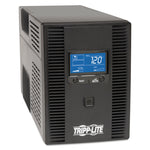 SmartPro LCD Line-Interactive UPS AVR Tower, 10 Outlets, 1,500 VA, 650 J