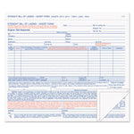 Hazardous Material Short Form, Three-Part Carbonless, 7 x 8.5, 50 Forms Total