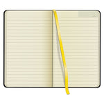 Idea Collective Journal with Elastic Closure, 1-Subject, Wide/Legal Rule, Black Hardcover, (120) 8.25 x 5 Sheets