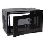 Smartrack Low-Profile Wall-Mount Rack Enclosure Cabinet, 6u, 200 Lbs Capacity
