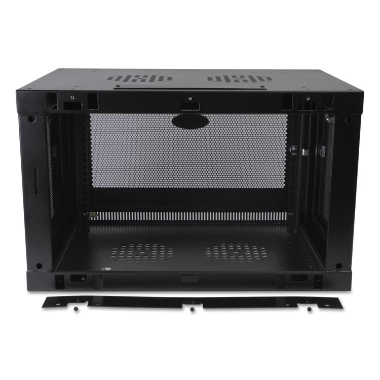 Smartrack Low-Profile Wall-Mount Rack Enclosure Cabinet, 6u, 200 Lbs Capacity
