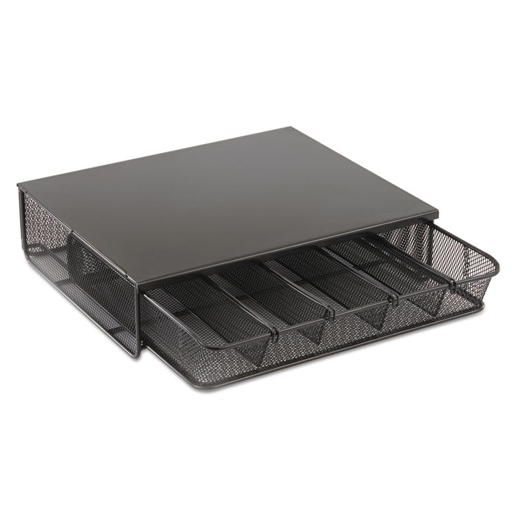One Drawer Hospitality Organizer, 5 Compartments, 12.5 x 11.25 x 3.25, Black