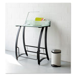 Step-On Medical Receptacle, 3 gal, Steel, White