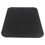 Pro Top Anti-Fatigue Mat, Pvc Foam/solid Pvc, 24 X 36, Black