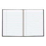Executive Notebook, 1-Subject, Medium/College Rule, Black Cover, (150) 9.25 x 7.25 Sheets