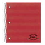 Single-Subject Wirebound Notebooks, Medium/College Rule, Randomly Assorted Kolor Kraft Front Covers, (80) 11 x 8.88 Sheets