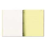Duplicate Laboratory Notebooks, Two-Part Carbonless, Quadrille Rule (4 sq/in), Brown Cover, (200) 11 x 9.25 Sheets