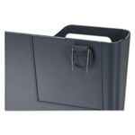 VerticalMate Cubicle Wall File Pocket, Plastic, Letter Size, 11.5" x 2" x 9", Slate Gray