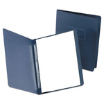 Presslock Report Cover, Two-Prong Fastener, 3" Capacity, 8.5 X 11, Black/black, 25/box