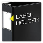 Premier Easy Open 11 X 17 Locking Slant-D Ring Binder, 3 Rings, 3" Capacity, 11 X 17, Black