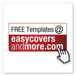 Performer Clearvue Slant-D Ring Binder, 3 Rings, 3" Capacity, 11 X 8.5, White