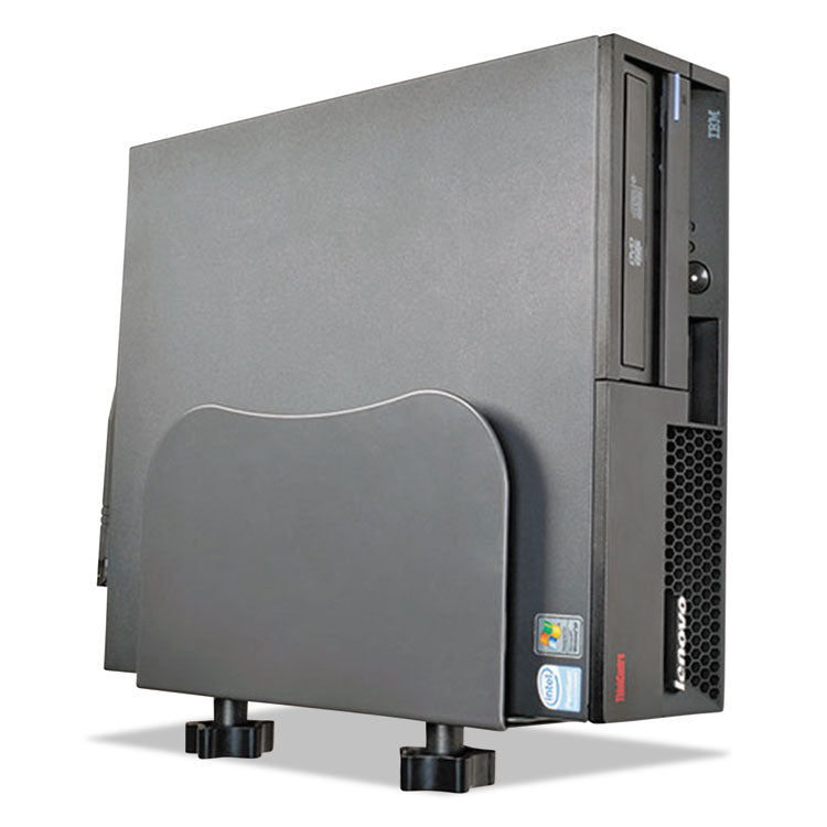 CPU Computer Mount, Supports Up to 40 lb, 4 to 6w x 12d x 4.38h, Gray