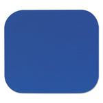Polyester Mouse Pad, 9 x 8, Blue
