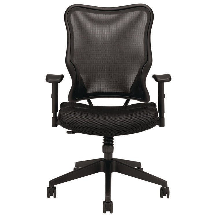 Vl702 Mesh High-Back Task Chair, Supports Up To 250 Lb, 18.5" To 23.5" Seat Height, Black