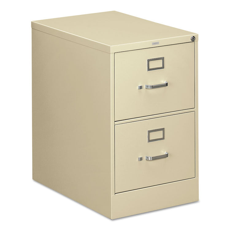 310 Series Vertical File, 2 Legal-Size File Drawers, Putty, 18.25" X 26.5" X 29"