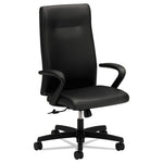 Ignition Series Executive High-Back Chair, Supports Up To 300 Lb, 17.38" To 21.88" Seat Height, Black