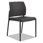 Accommodate Series Guest Chair, Fabric Upholstery, 23.25" x 22.25" x 32", Black Seat/Back, Black Base, 2/Carton