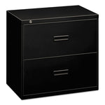 400 Series Lateral File, 2 Legal/letter-Size File Drawers, Black, 36" X 18" X 28"