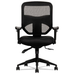 Vl532 Mesh High-Back Task Chair, Supports Up To 250 Lb, 17" To 20.5" Seat Height, Black