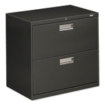 Brigade 600 Series Lateral File, 2 Legal/letter-Size File Drawers, Charcoal, 30" X 18" X 28"