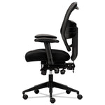 Vl532 Mesh High-Back Task Chair, Supports Up To 250 Lb, 17" To 20.5" Seat Height, Black