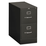310 Series Vertical File, 2 Letter-Size File Drawers, Charcoal, 15" X 26.5" X 29"