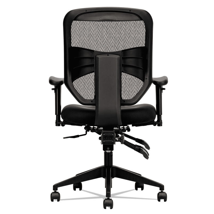 Vl532 Mesh High-Back Task Chair, Supports Up To 250 Lb, 17" To 20.5" Seat Height, Black