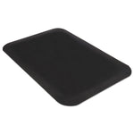 Pro Top Anti-Fatigue Mat, Pvc Foam/solid Pvc, 24 X 36, Black