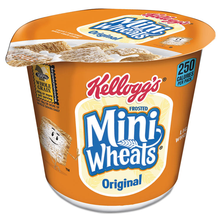 Breakfast Cereal, Frosted Mini Wheats, Single-Serve, 6/box