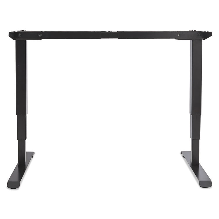 Alera AdaptivErgo Sit-Stand 3-Stage Electric Height-Adjustable Table Base w/Memory Control, 48.06 x 24.35 x 25 to 50.7,Black