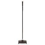 Floor And Carpet Sweeper, 44" Handle, Black/gray
