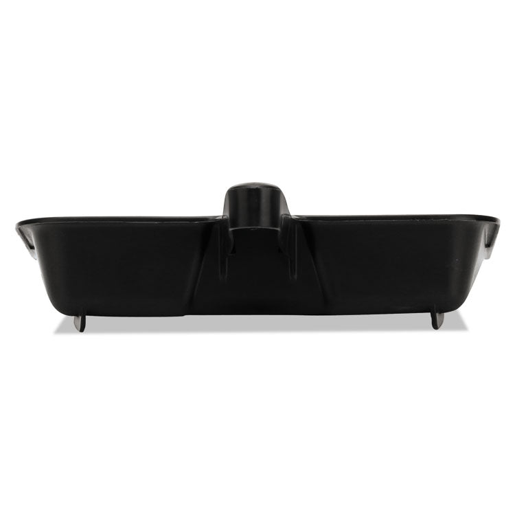 Heavy-Duty Dustpan, 8.25 X 12.25 , Polypropylene, Charcoal