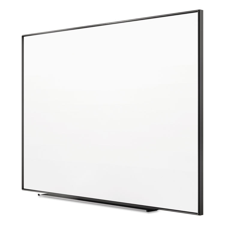Fusion Nano-Clean Magnetic Whiteboard, 48" x 36", White Surface, Black Aluminum Frame
